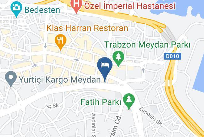 Ortahisar - Park Square Hotel Maps