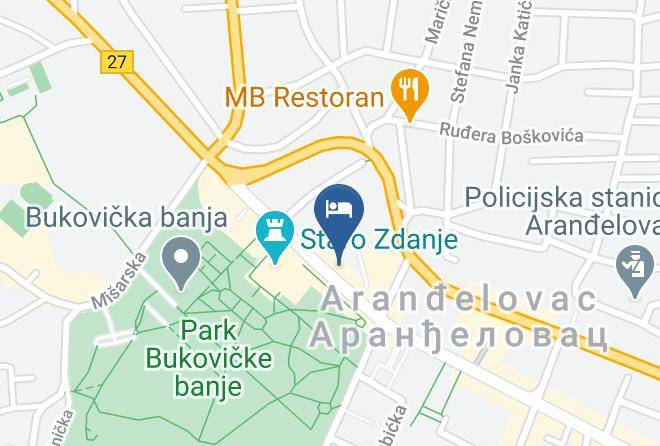 Sumadijski Okrug - Park Srce Maps
