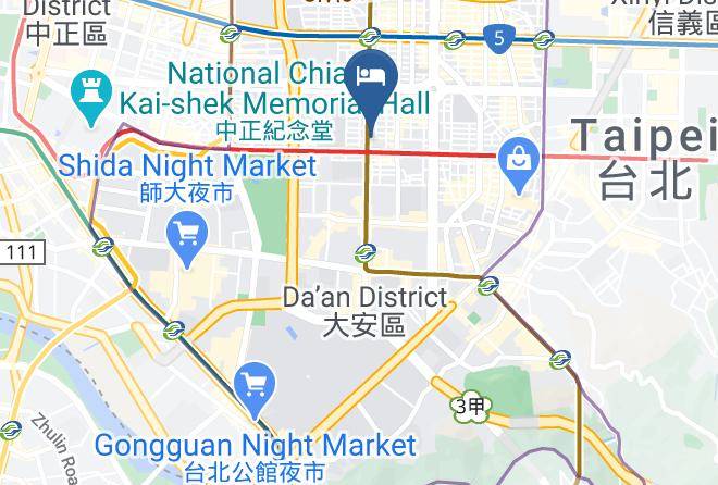 Park Taipei Hotel Map