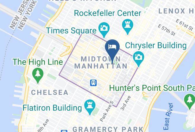 New York - Park Terrace Hotel Maps