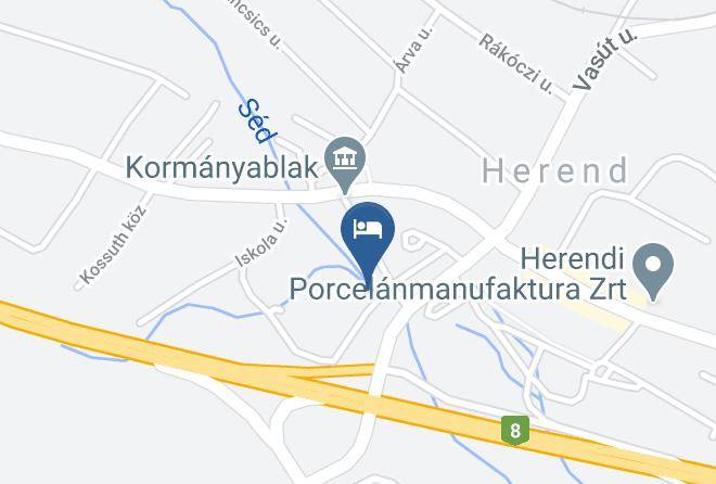 Herend - Park Vendeghaz Maps