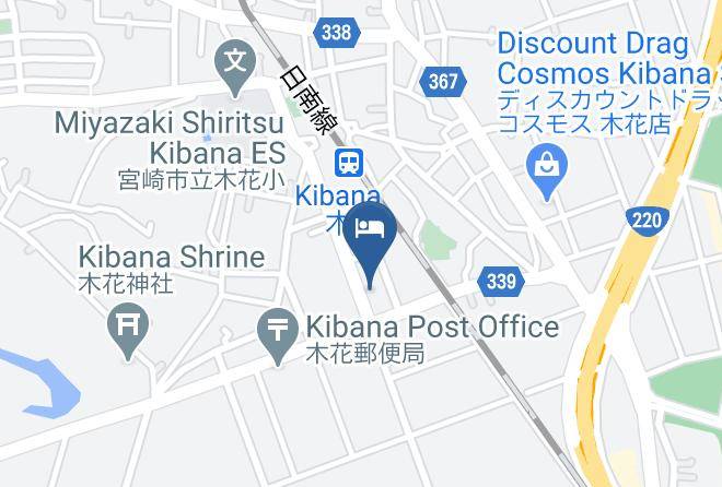 Miyazaki City - Park View Aoshima Maps
