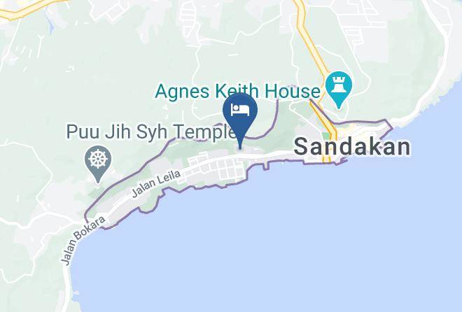 Bahagian Sandakan - Park View Hotel Maps