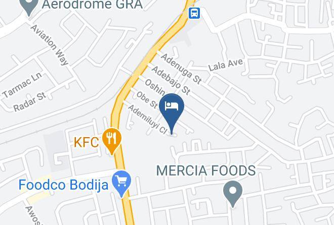 Ibadan - Park Way Hotel Maps