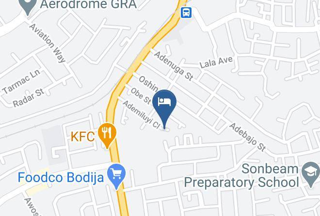Ibadan - Park Way Hotel Maps