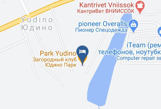 Odintsovsky District - Park Yudino Maps