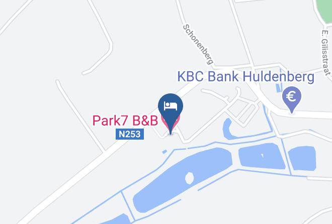 Flemish Brabant - Park7 B&b Maps