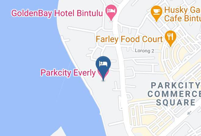 Bahagian Bintulu - Parkcity Everly Hotel Maps