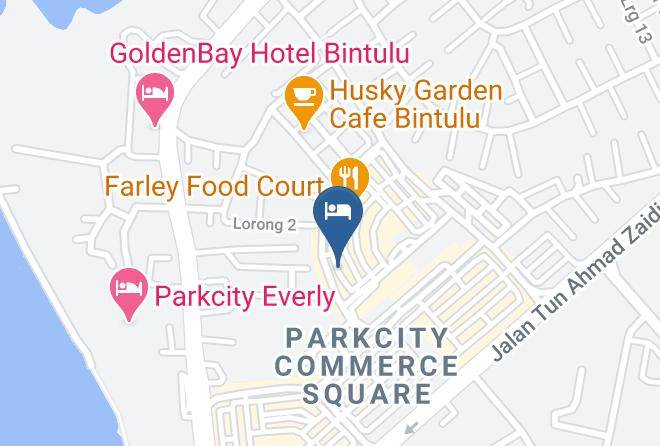 Bahagian Bintulu - Parkcity Garden Inn Maps