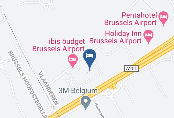 Flemish Brabant - Parker Hotel Brussels Airport Maps