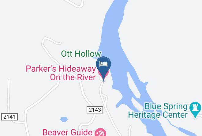 Carroll - Parker's Hideaway On The River Maps
