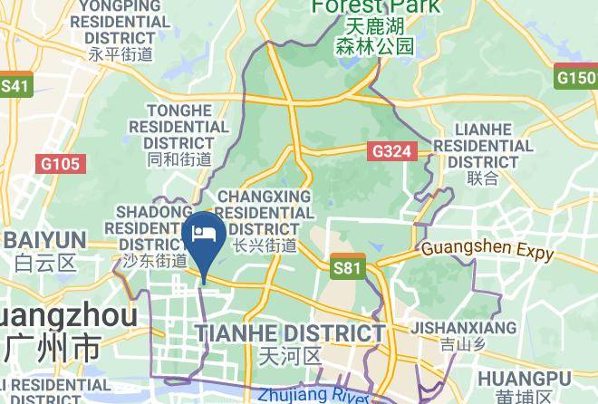 Guangzhou - Parkgeun Hotel Maps