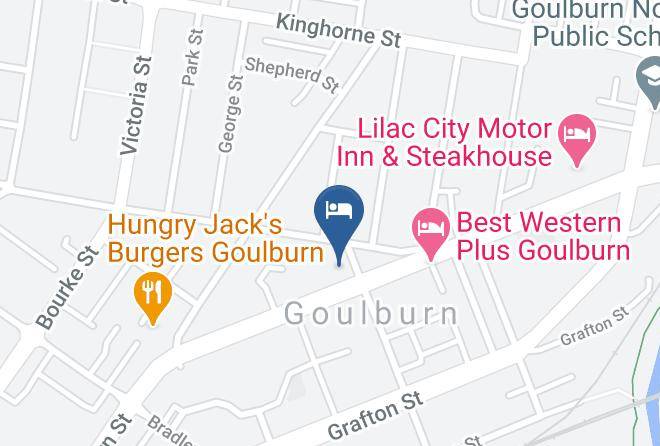 Goulburn Mulwaree - Parkhaven Motel Maps