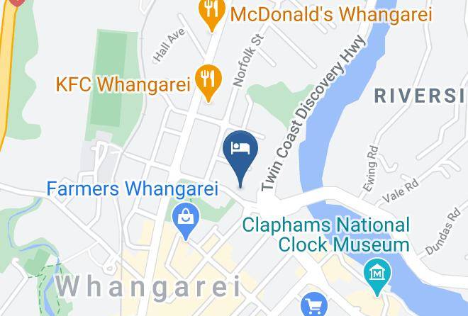 Whangarei - Parkhill Fine Accommodation Maps