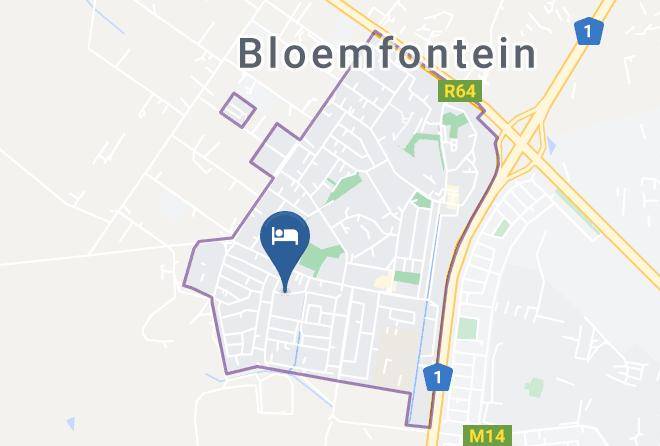 Mangaung - Parkhill Luxury Accommodation Maps