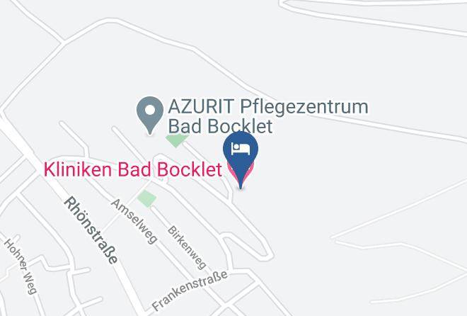 Bad Kissingen - Kliniken Bad Bocklet Ag Maps