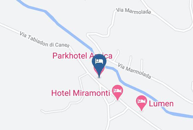 Belluno - Parkhotel Arnica Maps