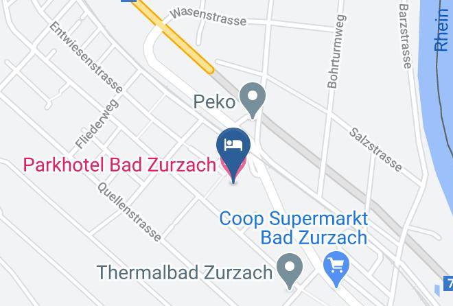 Zurzach - Parkhotel Bad Zurzach Maps