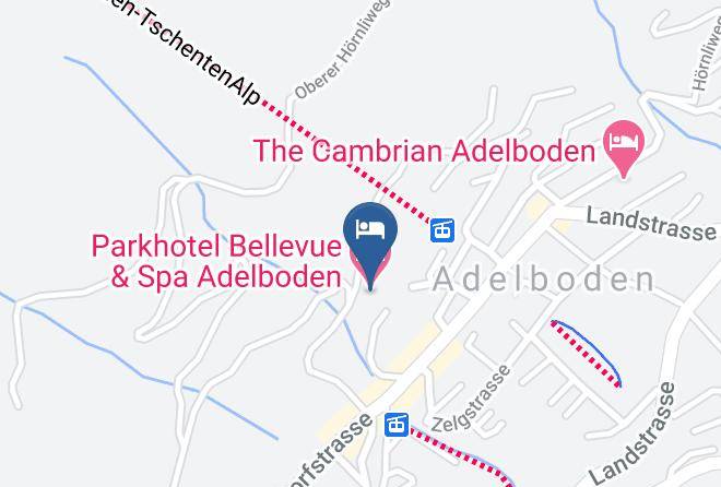 Frutigen Niedersimmental - Parkhotel Bellevue & Spa Adelboden Maps