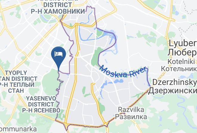 Moscow - Park Hotel Bitsa Maps