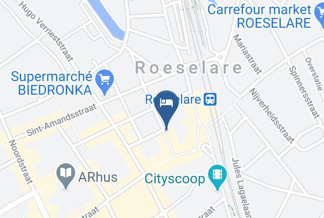 West Flanders - Parkhotel Roeselare Maps