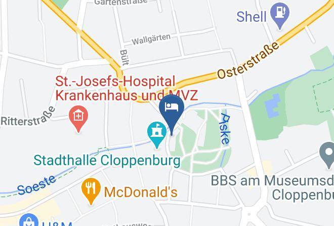 Cloppenburg - Parkhotel Cloppenburg Maps