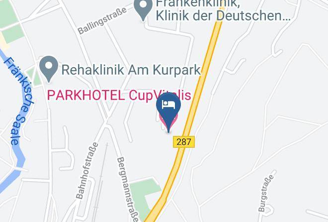 Bad Kissingen - Parkhotel Cupvitalis Maps