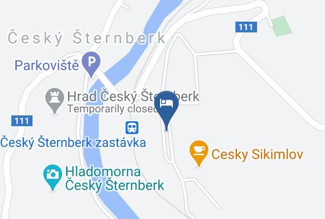 Benesov - Parkhotel Czech Sternberk Maps