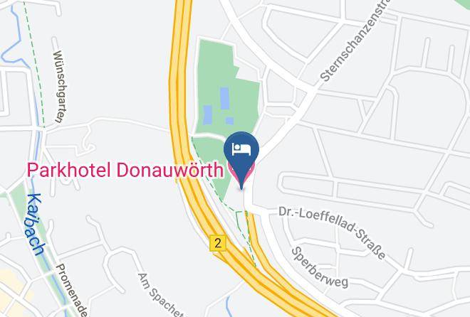 Donau Ries - Parkhotel Donauworth Kg Maps