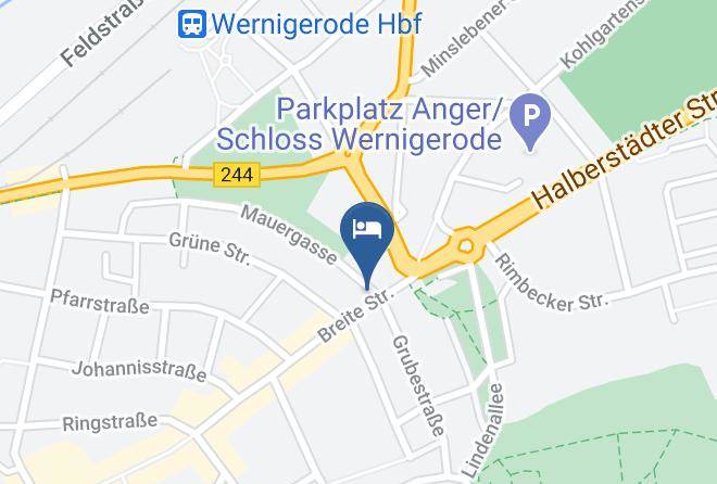 Harz - Hotel Wernigerode Parkhotel Fischer Maps