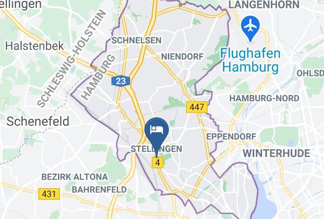 Stadt Hamburg - Parkhotel Hamburg Arena Maps