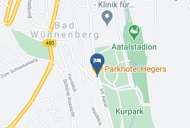 Paderborn - Parkhotel Hegers Maps