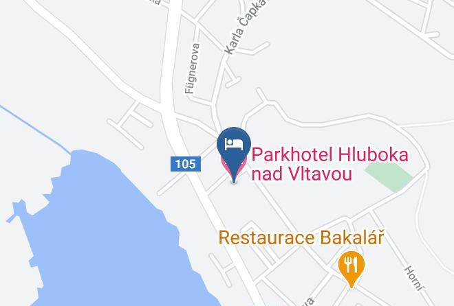 Ceske Budejovice - Parkhotel Hluboka Nad Vltavou Maps