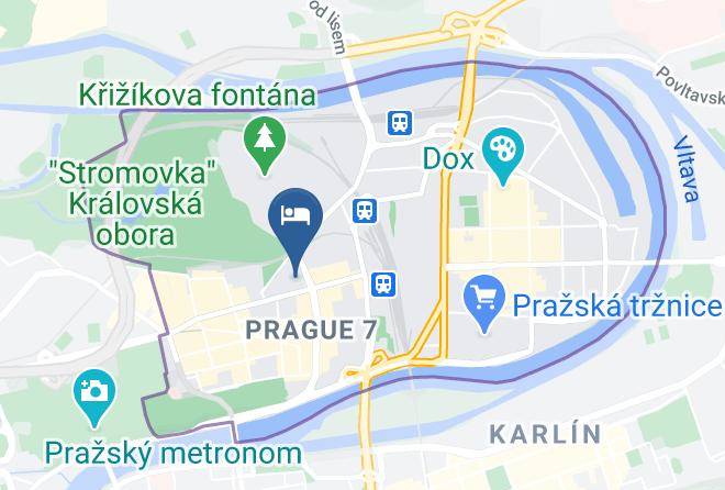 Prague - Parkhotel Holesovice Sro Maps