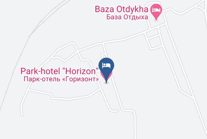Odintsovsky District - Park Hotel Horizon Maps