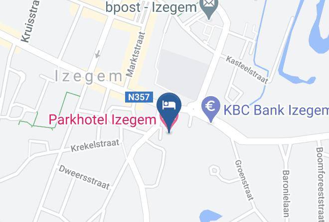 West Flanders - Parkhotel Izegem Maps