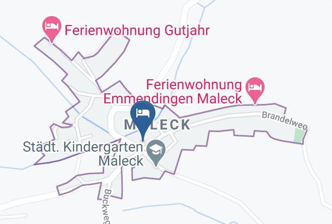 Emmendingen - Restaurant Krone Maleck Maps