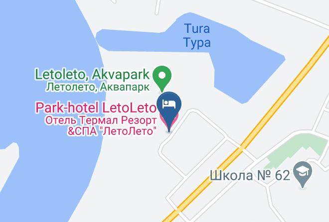Tyumen - Park Hotel Letoleto Maps