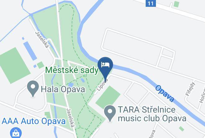 Opava - Parkhotel Opava Maps