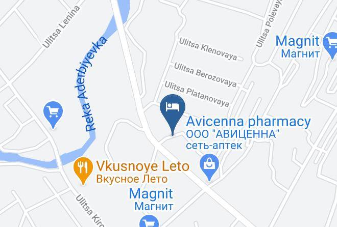 Gelendzhik - Park Hotel Polyana Maps