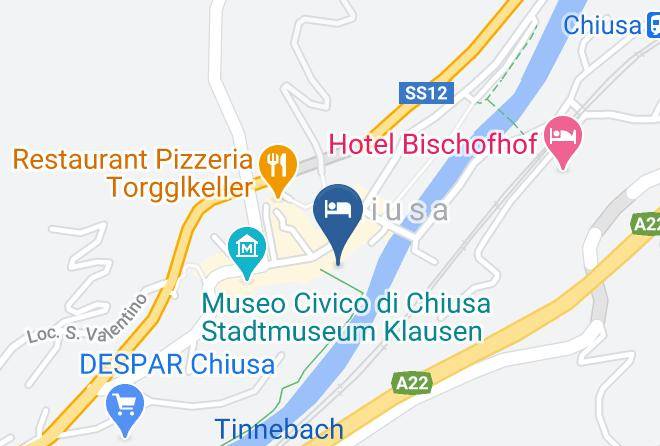 Bolzano - Parkhotel Post Maps