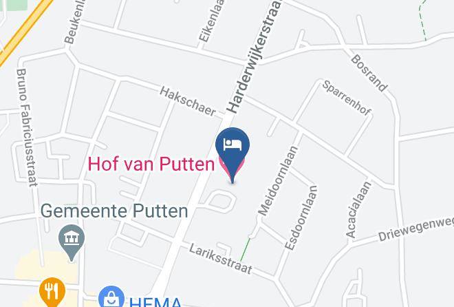 Parkhotel Putten Map