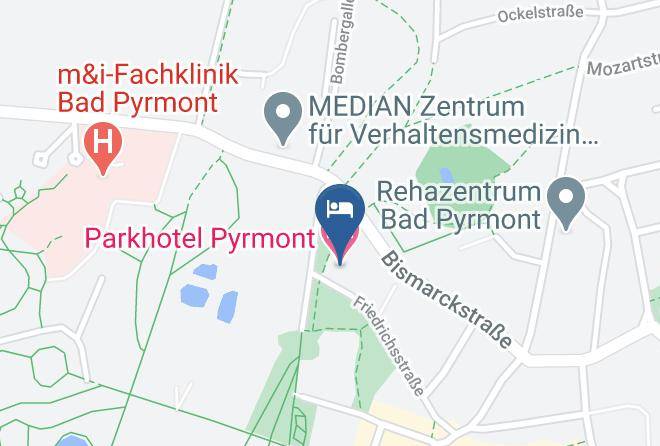 Hameln Pyrmont - Parkhotel Pyrmont Maps