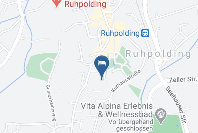 Traunstein - Parkhotel Ruhpolding Pension Hotel Garni Maps