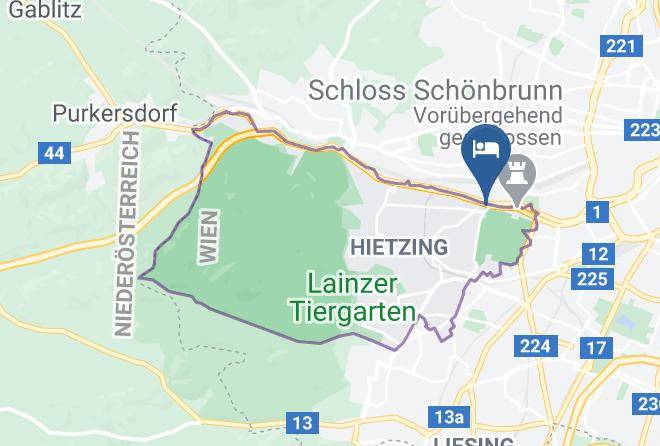 Vienna Hietzing - Austria Trend Parkhotel Schonbrunn Maps