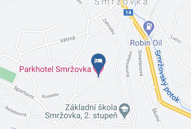 Jablonec Nad Nisou - Parkhotel Smrzovka Maps