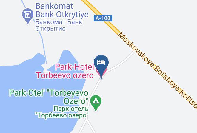 Park Hotel Torbeevo Ozero Map