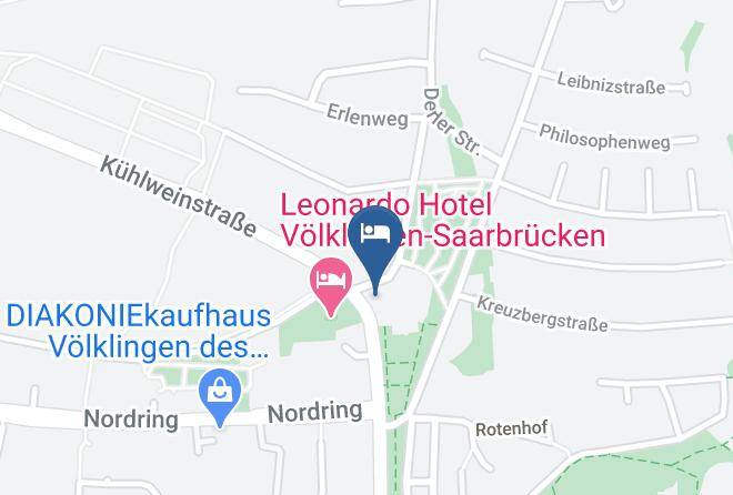 Saarbrucken - Parkhotel Volklingen Maps