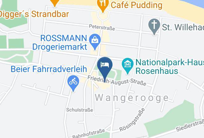 Friesland - Parkhotel Wangerooge Maps