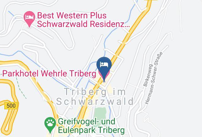 Schwarzwald Baar Kreis - Parkhotel Wehrle Triberg Maps